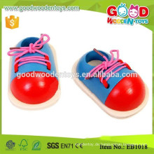 Baby Lernen Krawatte Schuhe Spielzeug Laceable Schuh Early Learning Spielzeug